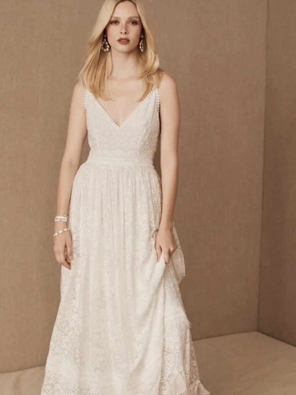 BHLDN Oleana wedding gown
